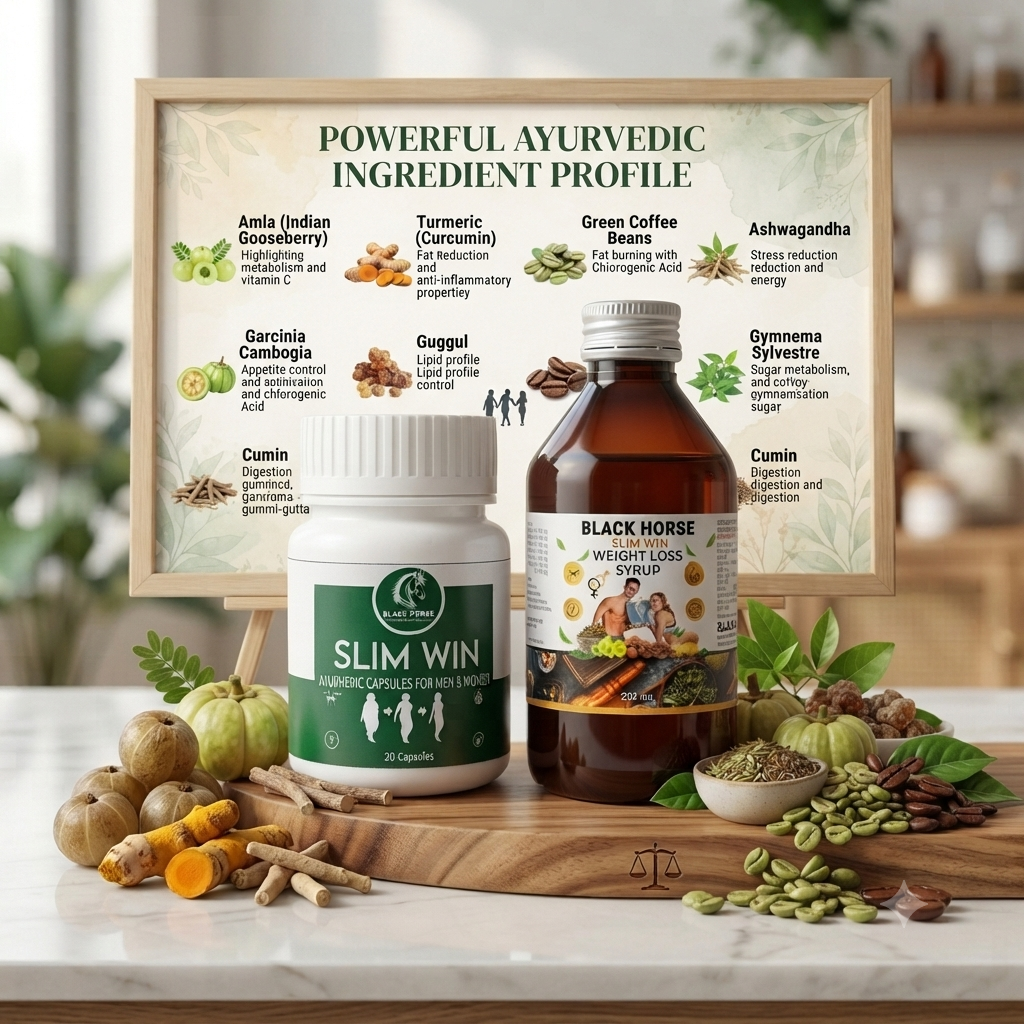 Weight Loss Syrup & Caps Combo
