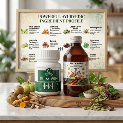 Weight Loss Syrup & Caps Combo
