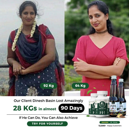 Weight Loss Syrup & Caps Combo