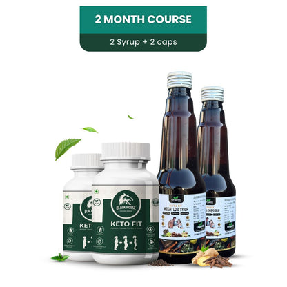 Weight Loss Syrup & Caps Combo